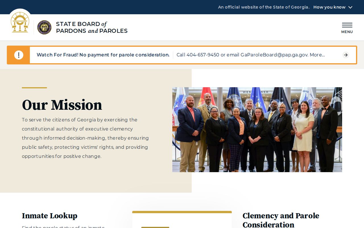 Georgia Parole Board resources for Marion County supervision records